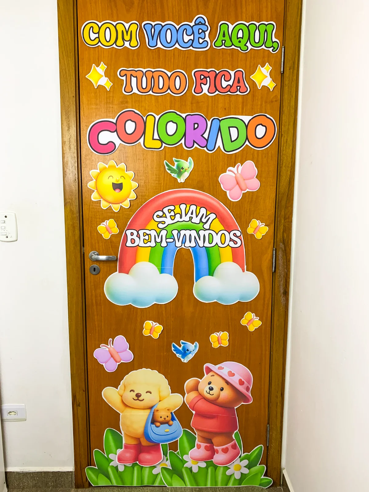 Painel de Porta - Educação Infantil – PDF para Imprimir — amostra 3: Para quem é indicado