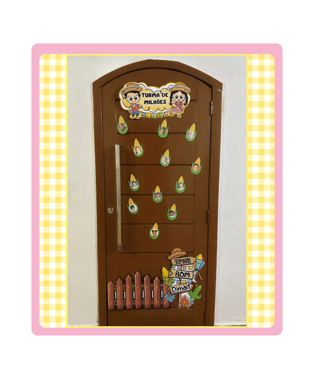 Painel de porta junino para imprimir — Atividades para Todas as séries: Prepare a porta da sala para o período junino com…