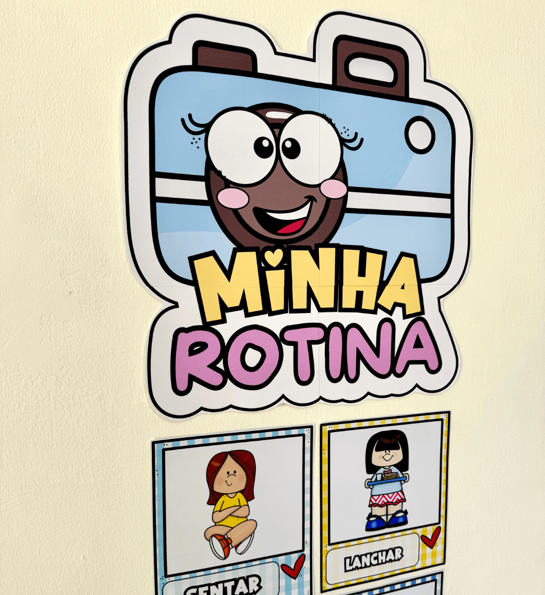 Painel de Rotina Infantil: Minha Rotina em PDF para Imprimir — amostra 5: Organize o dia com apoio visual: o Painel Minha…