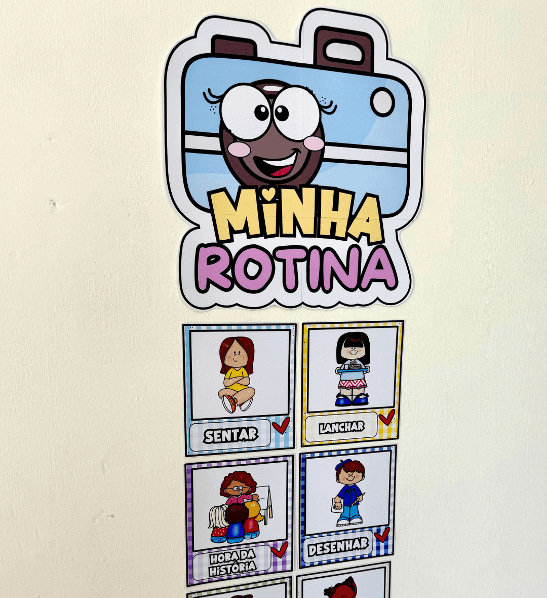 Painel de Rotina Infantil: Minha Rotina em PDF para Imprimir — amostra 7: Organize o dia com apoio visual: o Painel Minha…