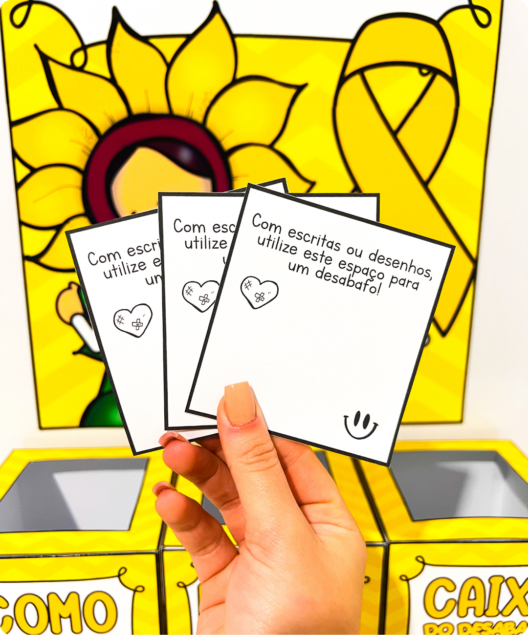 Painel de Setembro Amarelo para imprimir — amostra 4: Para quem este recurso é indicado