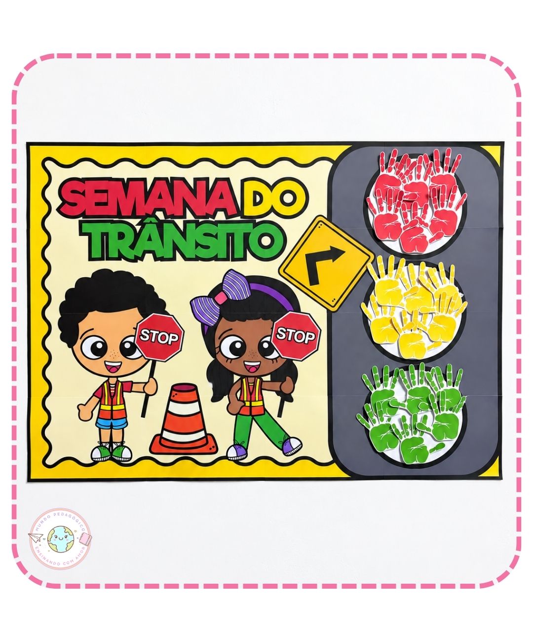 Painel de trânsito para imprimir: Educação Infantil e Anos Iniciais — Planners e organização para Educação Infantil:…