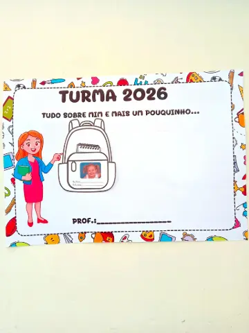 Painel de Turma para Volta às Aulas com Atividade Individual — Atividades para Educação Infantil: Painel de Turma 2026 +… Painel de Turma para Volta às Aulas com Atividade Individual — Atividades para Educação Infantil: Painel de Turma 2026 +…