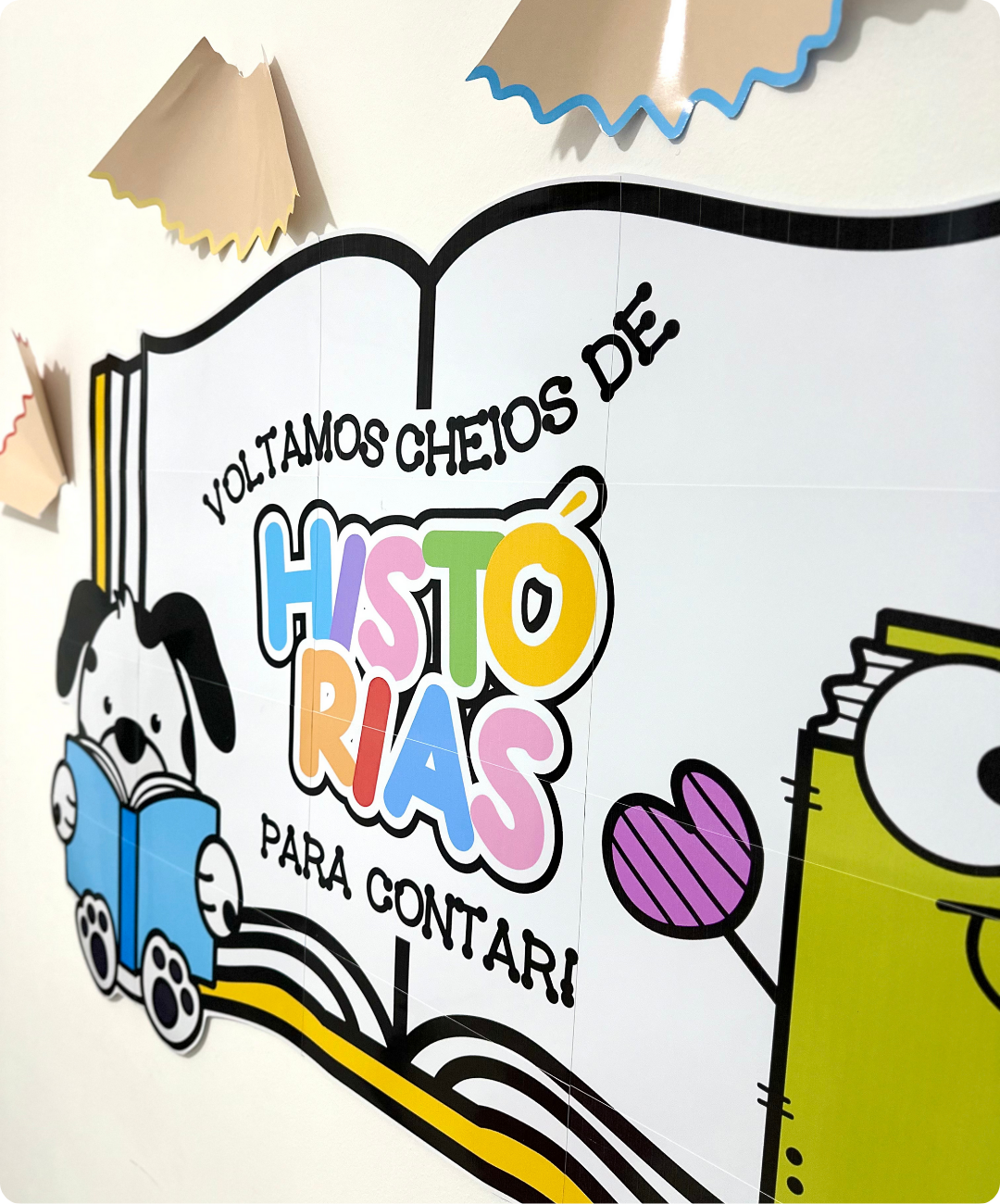Painel de volta às aulas para imprimir – Infantil e Anos Iniciais — amostra 2: Como aplicar na organização da sala