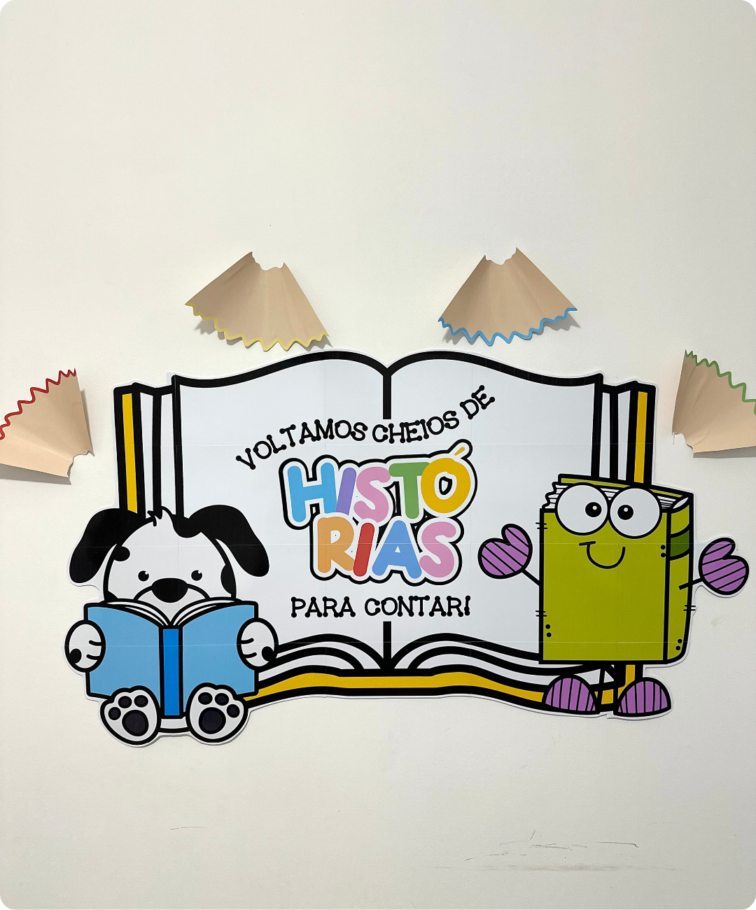 Painel de volta às aulas para imprimir – Infantil e Anos Iniciais — amostra 6: Prepare a sala para receber a turma com um…