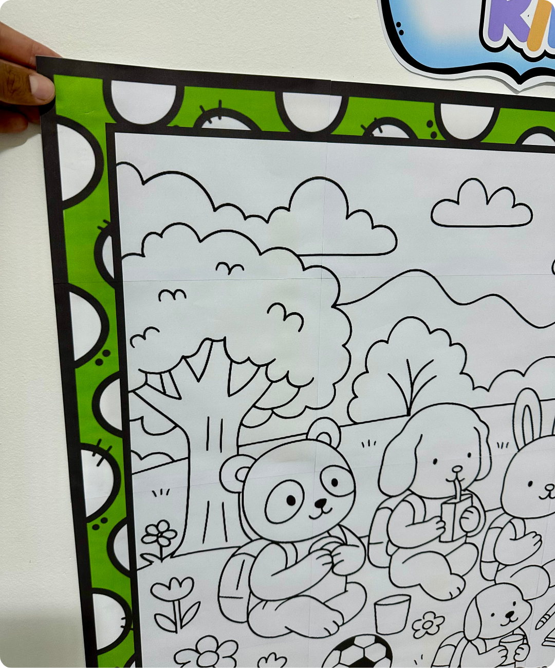 Painel de volta às aulas para imprimir – Infantil e Anos Iniciais — amostra 4: Para quais turmas é indicado