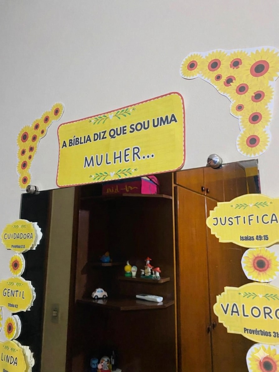 Painel/ decoração das afirmações bíblicas – Material Pedagógico — amostra 5: O "Espelho das Afirmações Biblicas" é um… Painel/ decoração das afirmações bíblicas – Material Pedagógico — amostra 5: O "Espelho das Afirmações Biblicas" é um…