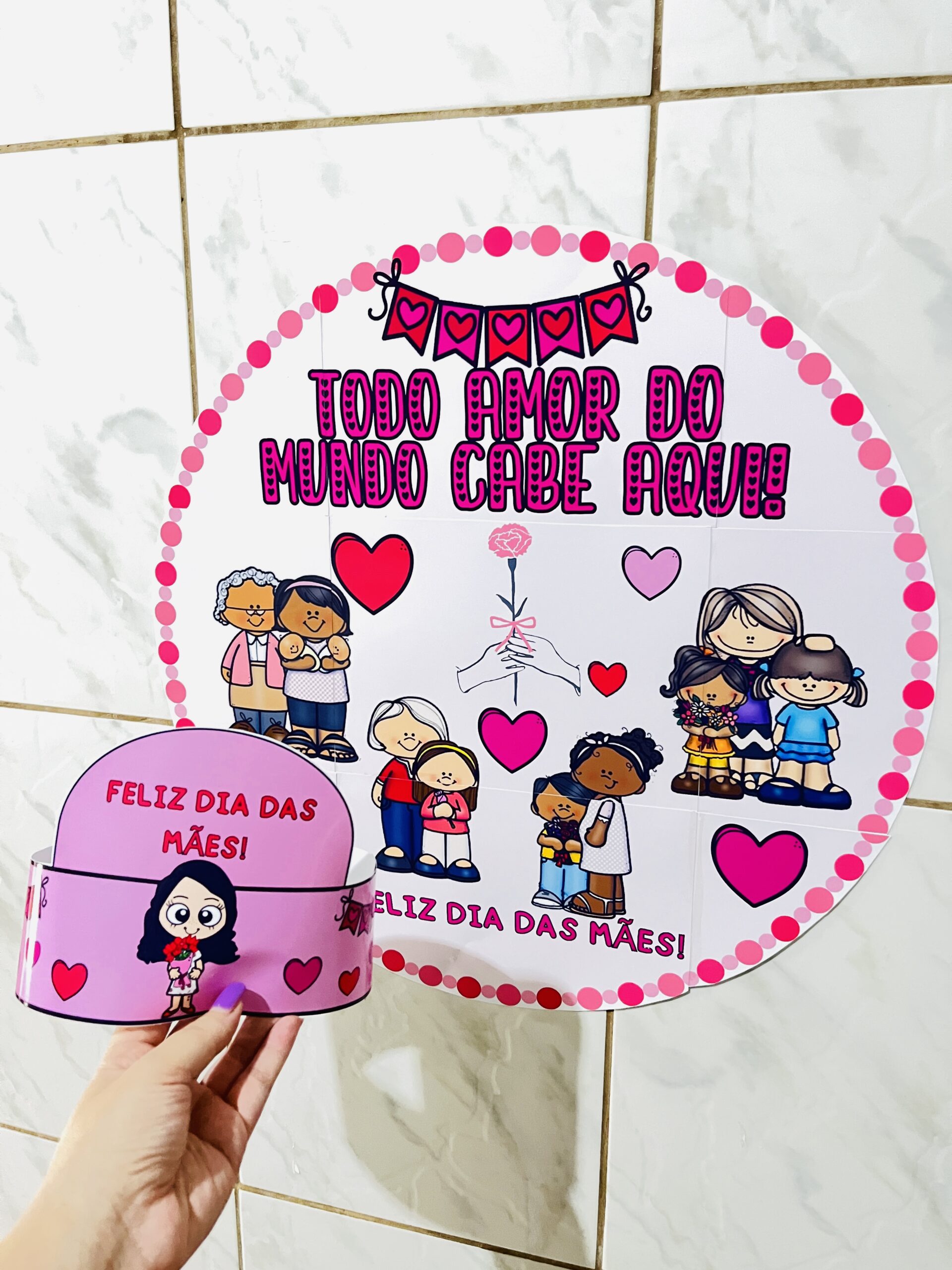 Painel decoração dia das mães – PDF para Imprimir — amostra 1: Sobre o PAINEL DECORAÇÃO DIA DAS MÃES