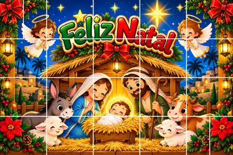 PAINEL DECORATIVO DE NATAL PDF 22 PÁGINAS — amostra 2: O que vem no material