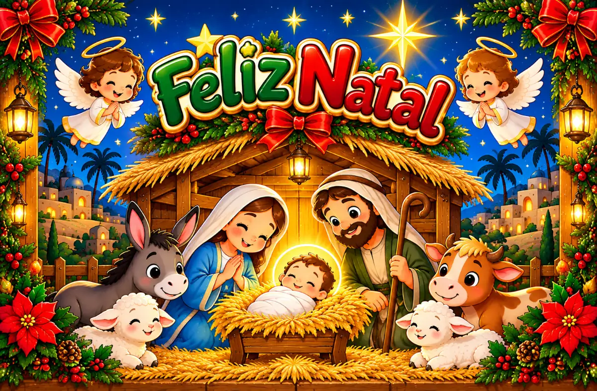 PAINEL DECORATIVO DE NATAL PDF 22 PÁGINAS — Datas comemorativas para 2º ano: Painel retrata o verdadeiro sentido do Natal…