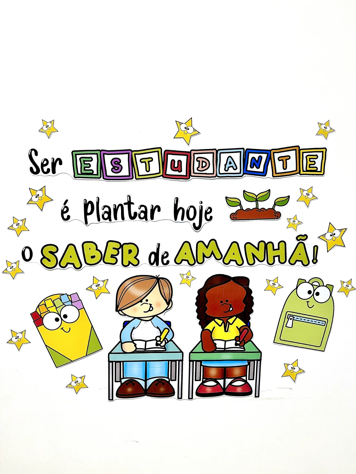 Painel Decorativo - Dia do Estudante — capa do material