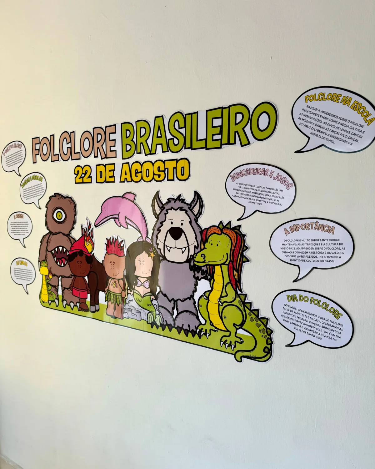Painel Decorativo Folclore – PDF para Imprimir | Educação Infantil — amostra 4: Formato e entrega