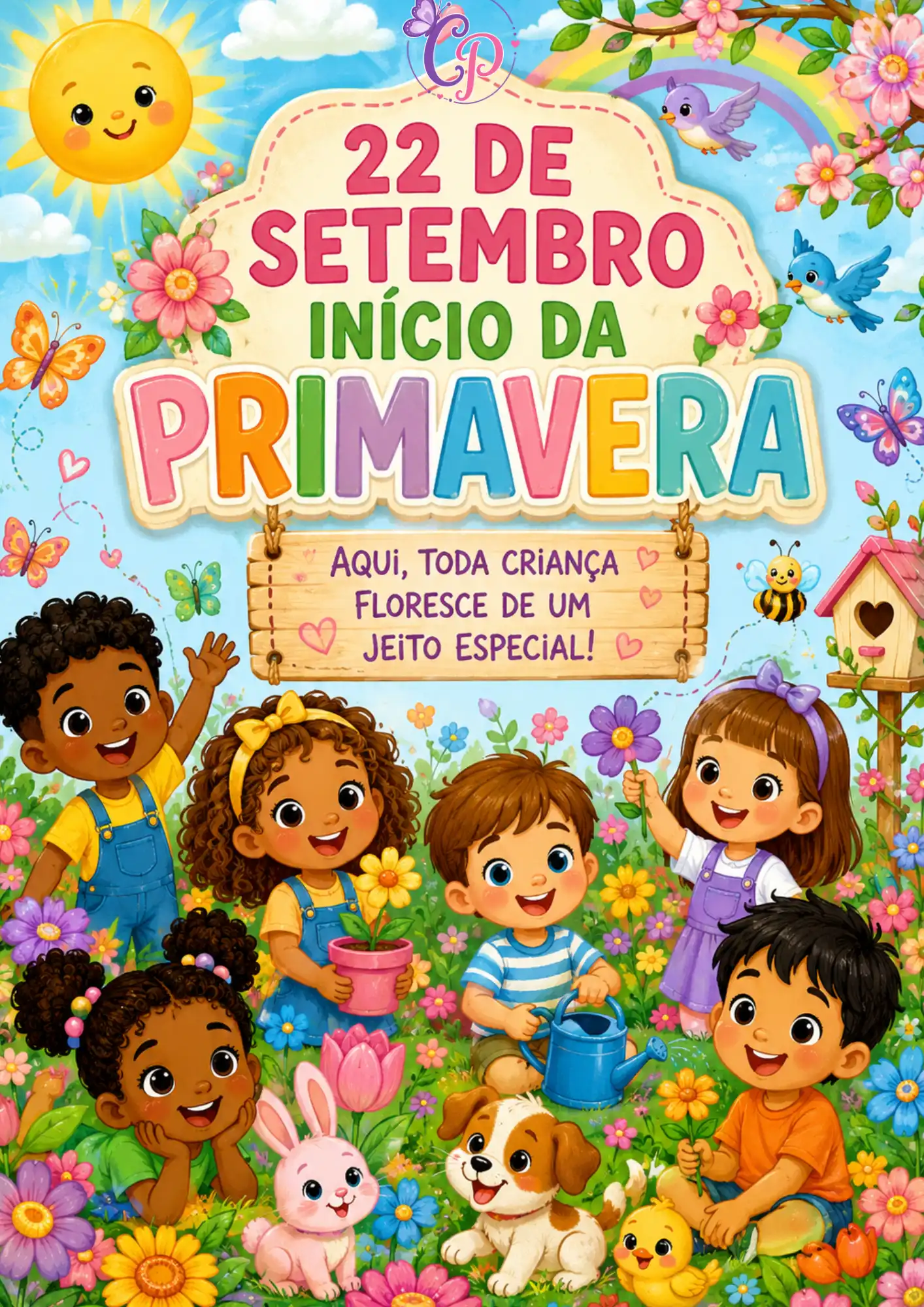 PAINEL DECORATIVO - INÍCIO DA PRIMAVERA — amostra 2: 🌼 Painel da Primavera para decoração escolar PAINEL DECORATIVO - INÍCIO DA PRIMAVERA — amostra 2: 🌼 Painel da Primavera para decoração escolar