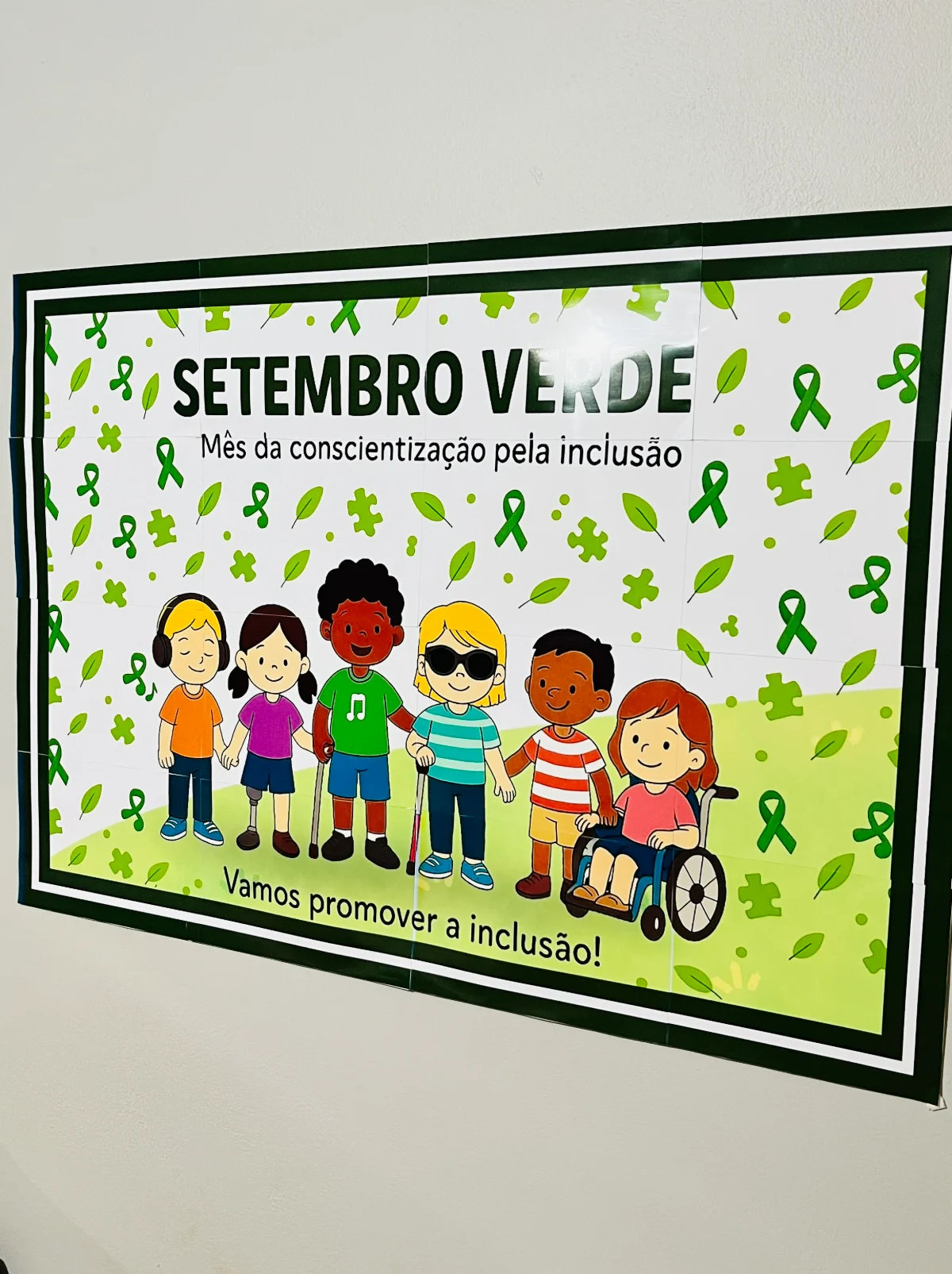 Painel Decorativo - Setembro Verde — amostra 1: Um recurso ideal para trabalhar o Setembro Verde de forma visual, educativa…