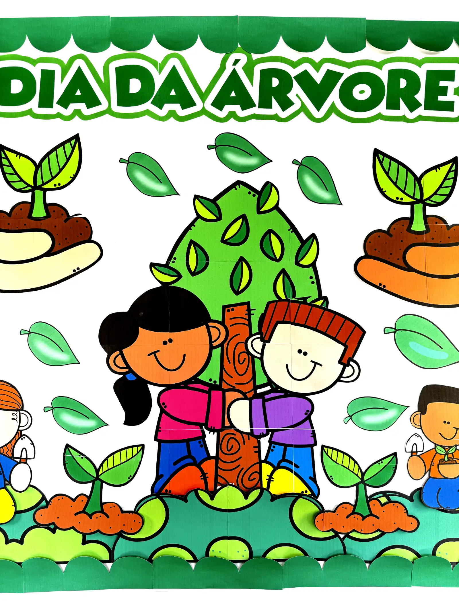 Painel Dia da Árvore – Painel Ampliado para Imprimir e Montar — amostra 4: Celebrando o Dia da Árvore com este painelcheio… Painel Dia da Árvore – Painel Ampliado para Imprimir e Montar — amostra 4: Celebrando o Dia da Árvore com este painelcheio…