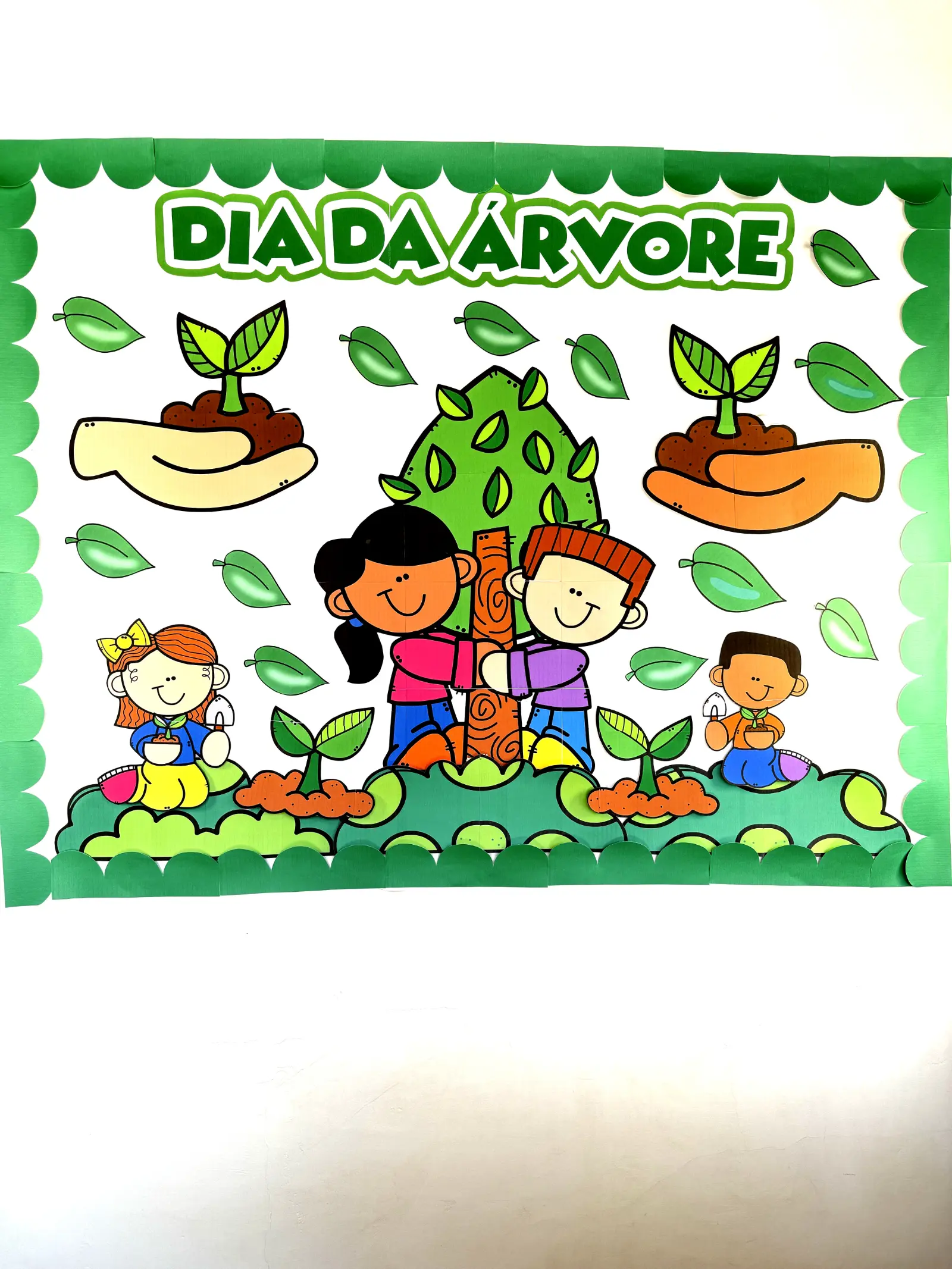 Painel Dia da Árvore – Painel Ampliado para Imprimir e Montar — Alfabetização para Educação Infantil: Celebrando o Dia da…