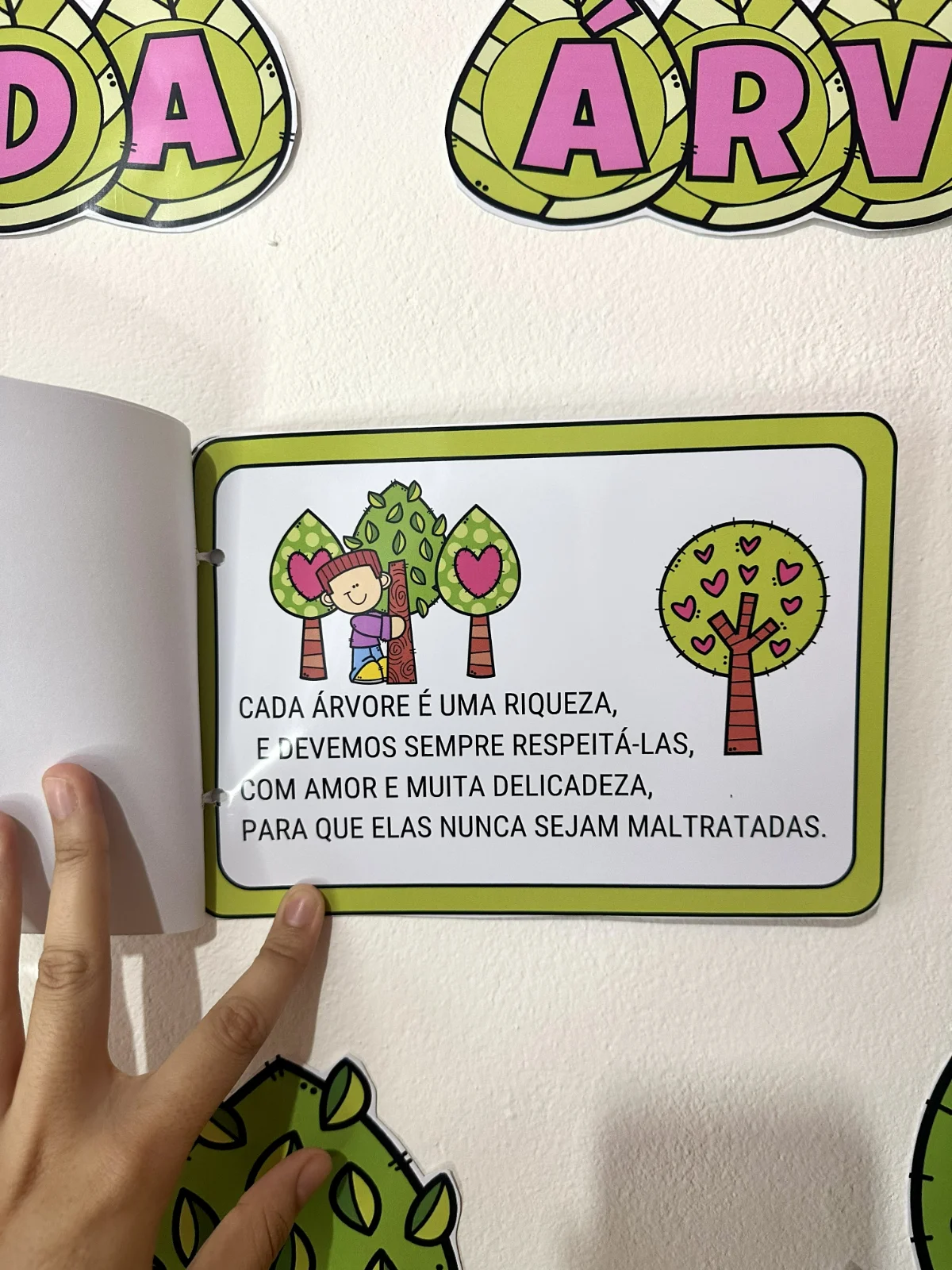 Painel Dia da Árvore – PDF para Imprimir — amostra 1: O que vem no material