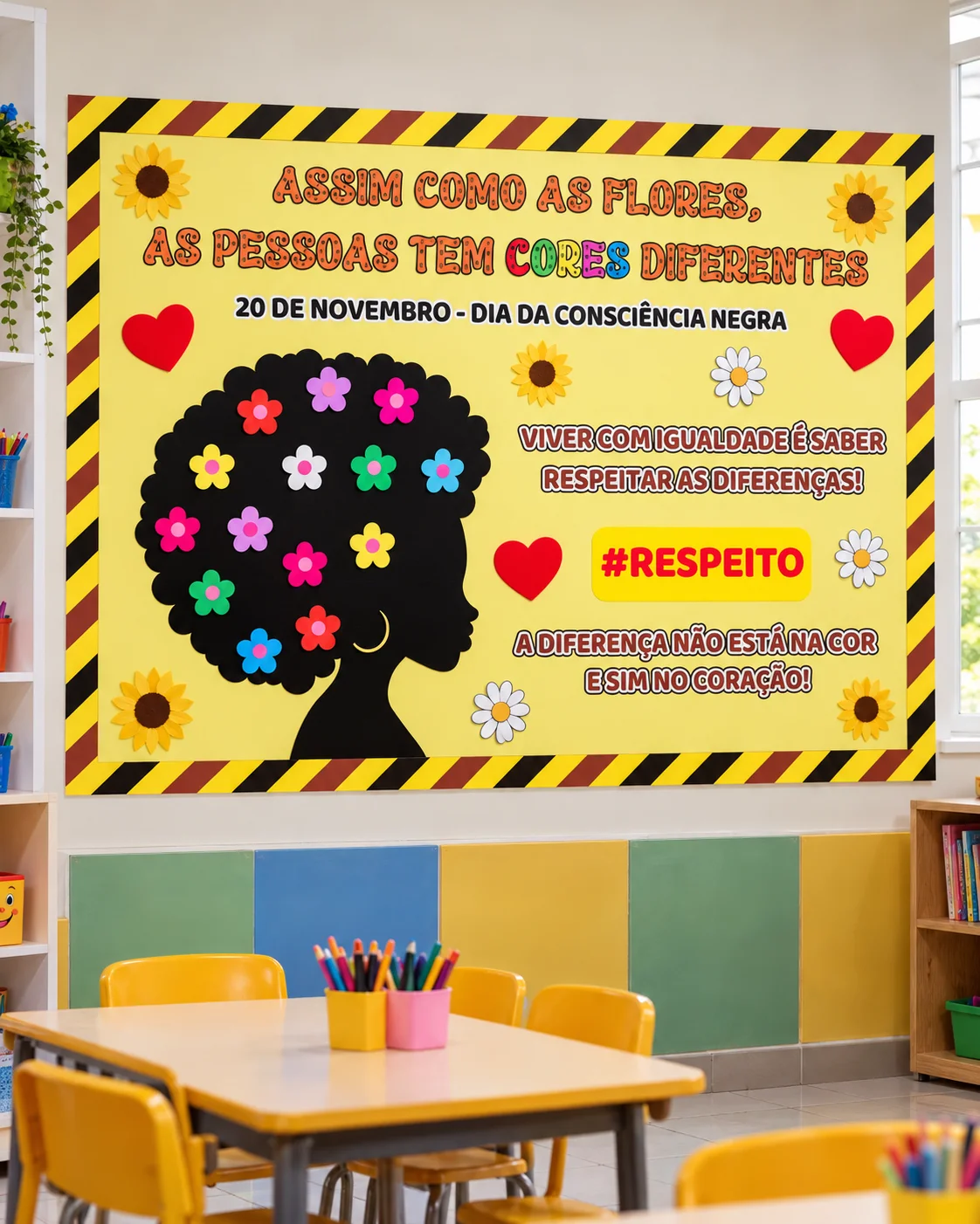 PAINEL DIA DA CONSCIÊNCIA NEGRA - 20 DE NOVEMBRO — Datas comemorativas para Educação Infantil: ✨ Transforme sua sala de…