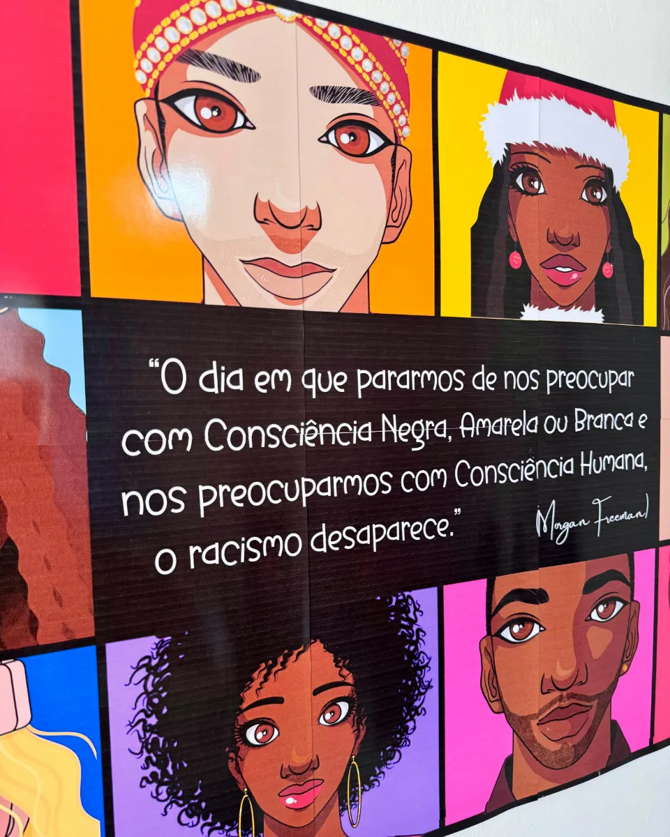 Painel Dia da Consciência Negra – Educação Infantil e Anos Iniciais — amostra 3: Painel Consciência Negra em PDF, ampliado…