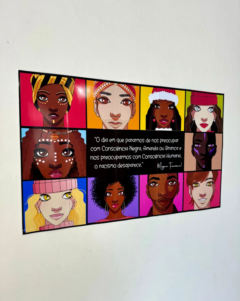 Painel Dia da Consciência Negra – Educação Infantil e Anos Iniciais — amostra 5: Painel Consciência Negra em PDF, ampliado…