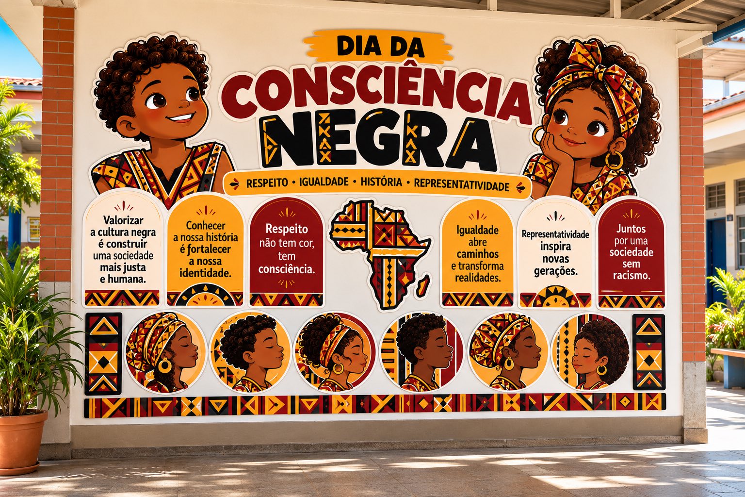 PAINEL DIA DA CONSCIÊNCIA NEGRA PARA IMPRIMIR — amostra 1: B✨ O que você vai receber?