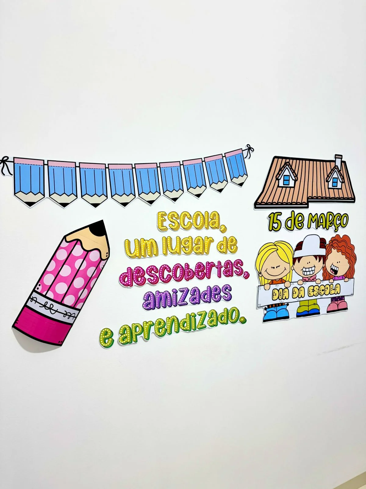 Painel – Dia da Escola | Educação Infantil e Anos Iniciais — capa do material