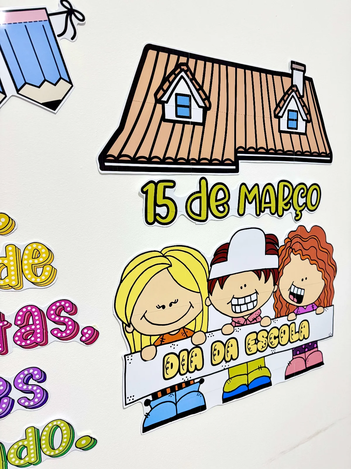 Painel Dia da Escola: Um Lugar de Descobertas — amostra 5: O Painel Dia da Escola foi criado para transformar o ambiente…