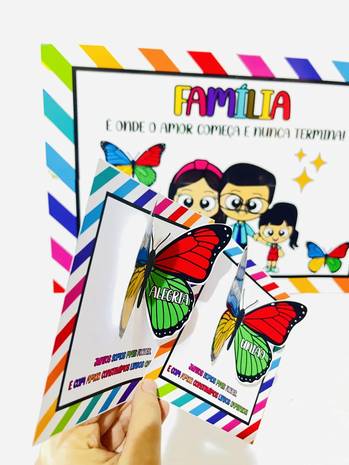 Painel dia da família É onde o amor começa — amostra 1: PAINEL DIA DA FAMÍLIA – CELEBRE O AMOR QUE EXISTE EM CADA LAR