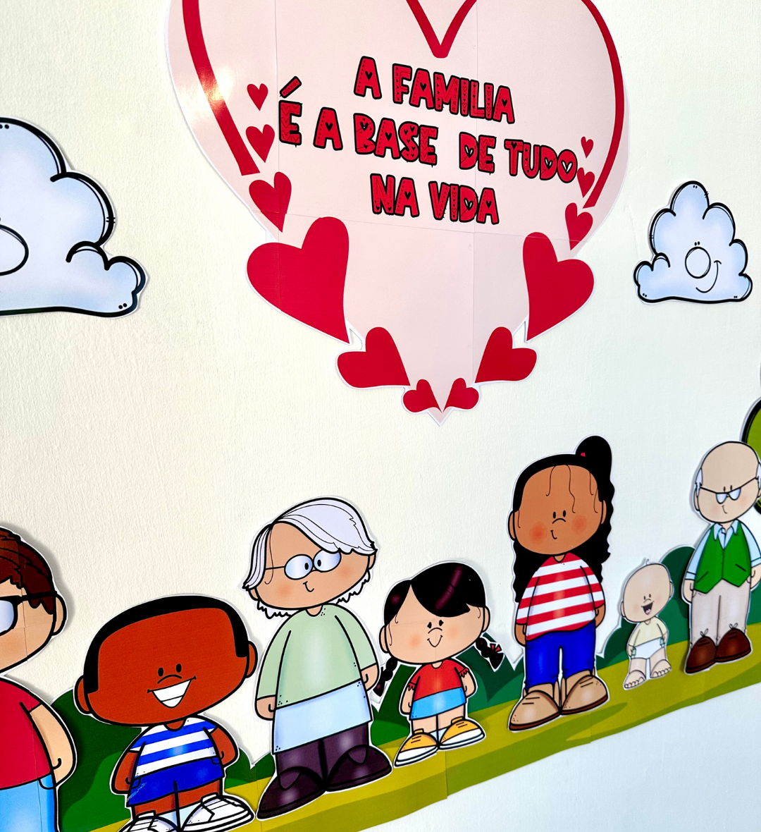 Painel Dia da Família em PDF para Educação Infantil — Datas comemorativas para Educação Infantil: Trabalhe o Dia da Família…