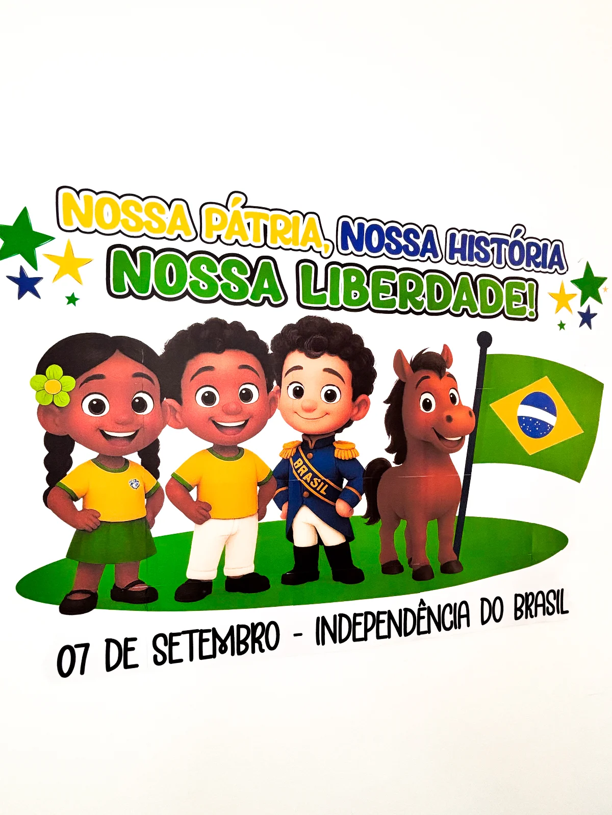 Painel Dia da Independência - Nossa Pátria, nossa história — amostra 1: Chegou o painel perfeito para celebrar o 07 de… Painel Dia da Independência - Nossa Pátria, nossa história — amostra 1: Chegou o painel perfeito para celebrar o 07 de…