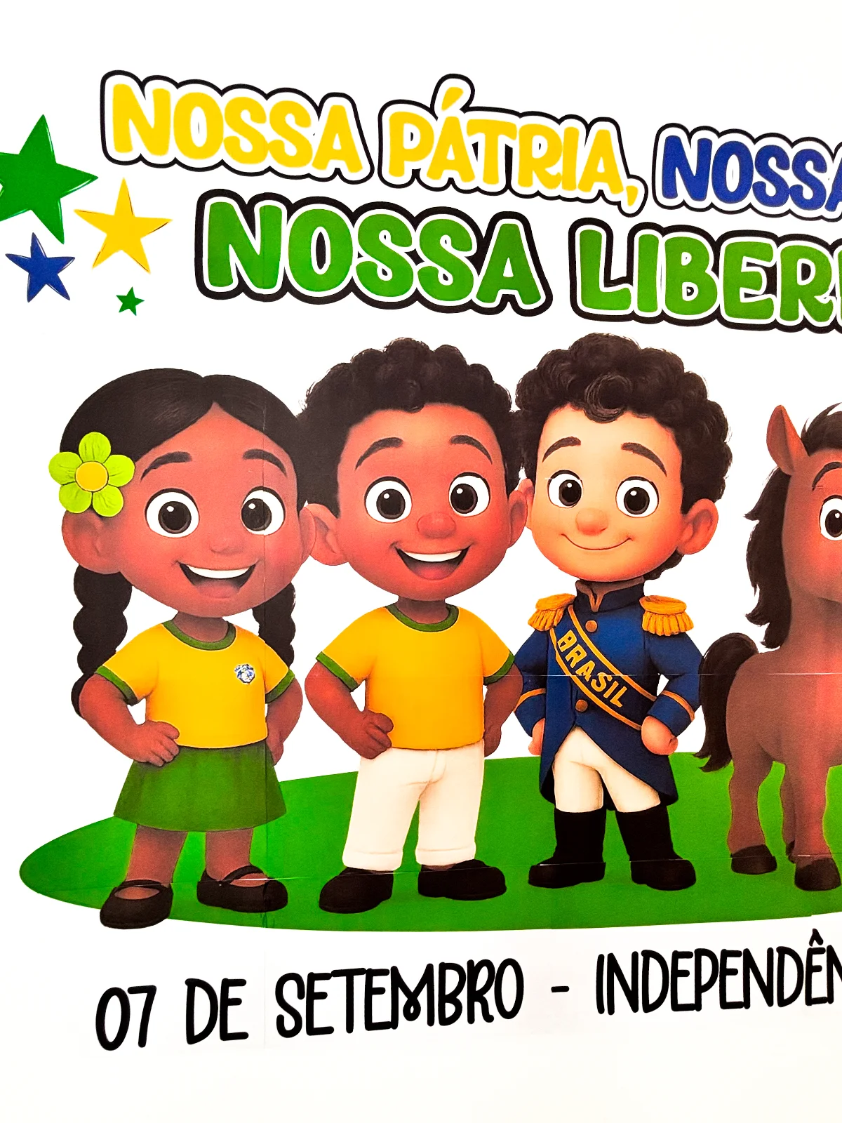 Painel Dia da Independência - Nossa Pátria, nossa história — amostra 2: Chegou o painel perfeito para celebrar o 07 de… Painel Dia da Independência - Nossa Pátria, nossa história — amostra 2: Chegou o painel perfeito para celebrar o 07 de…
