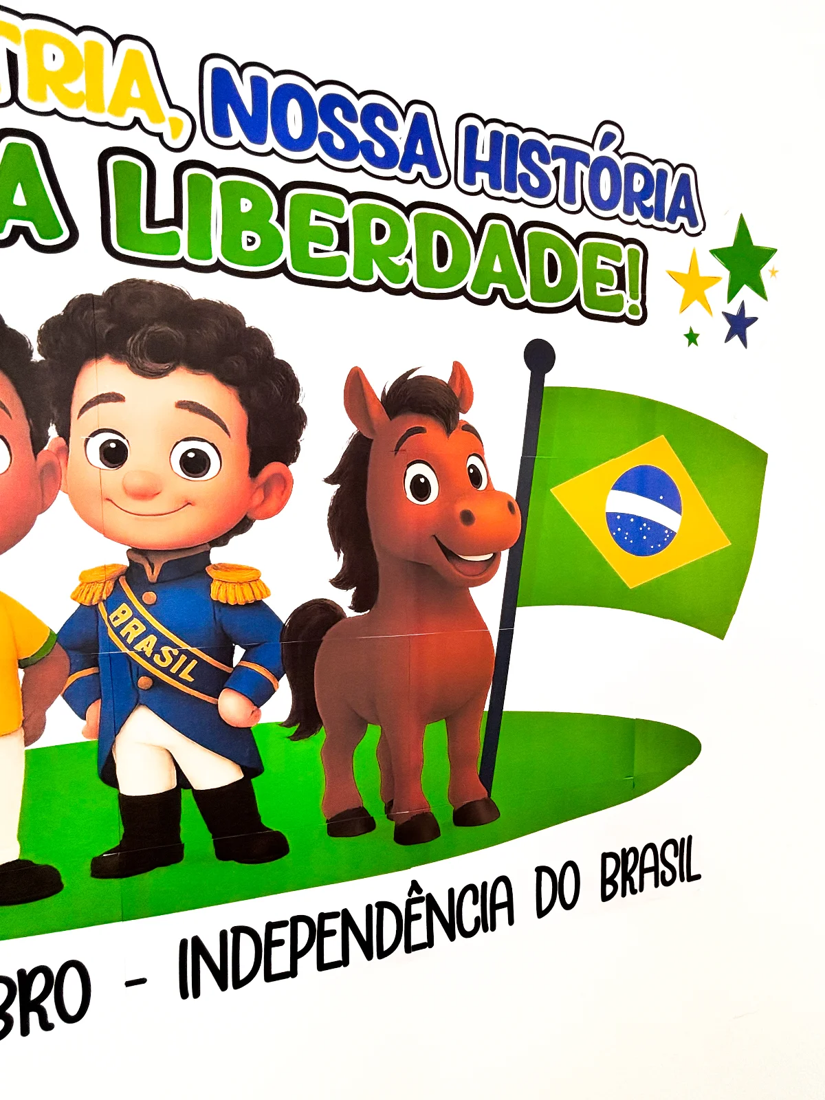 Painel Dia da Independência - Nossa Pátria, nossa história — amostra 3: Chegou o painel perfeito para celebrar o 07 de… Painel Dia da Independência - Nossa Pátria, nossa história — amostra 3: Chegou o painel perfeito para celebrar o 07 de…