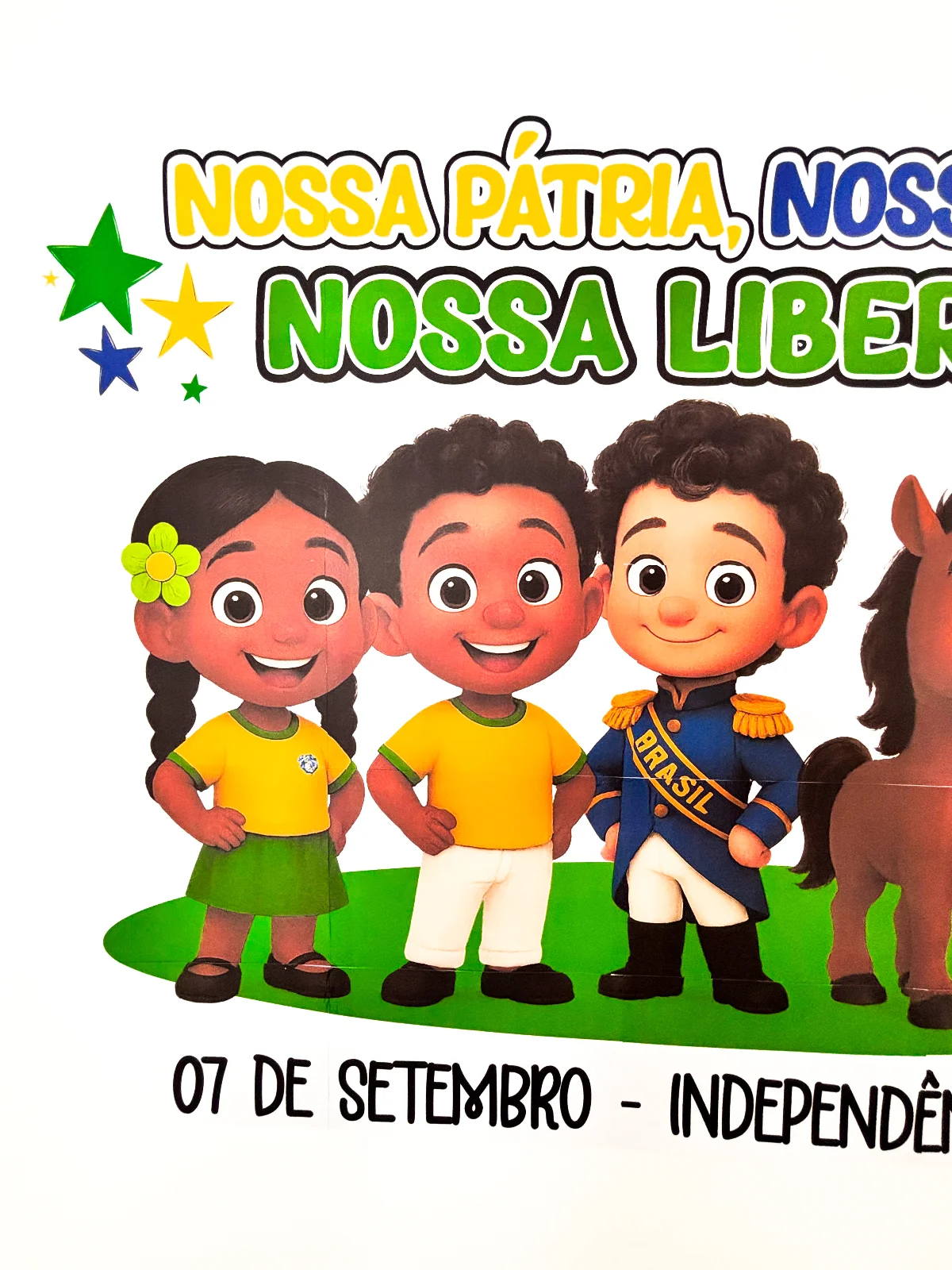 Painel Dia da Independência - Nossa Pátria, nossa história — amostra 5: Chegou o painel perfeito para celebrar o 07 de… Painel Dia da Independência - Nossa Pátria, nossa história — amostra 5: Chegou o painel perfeito para celebrar o 07 de…