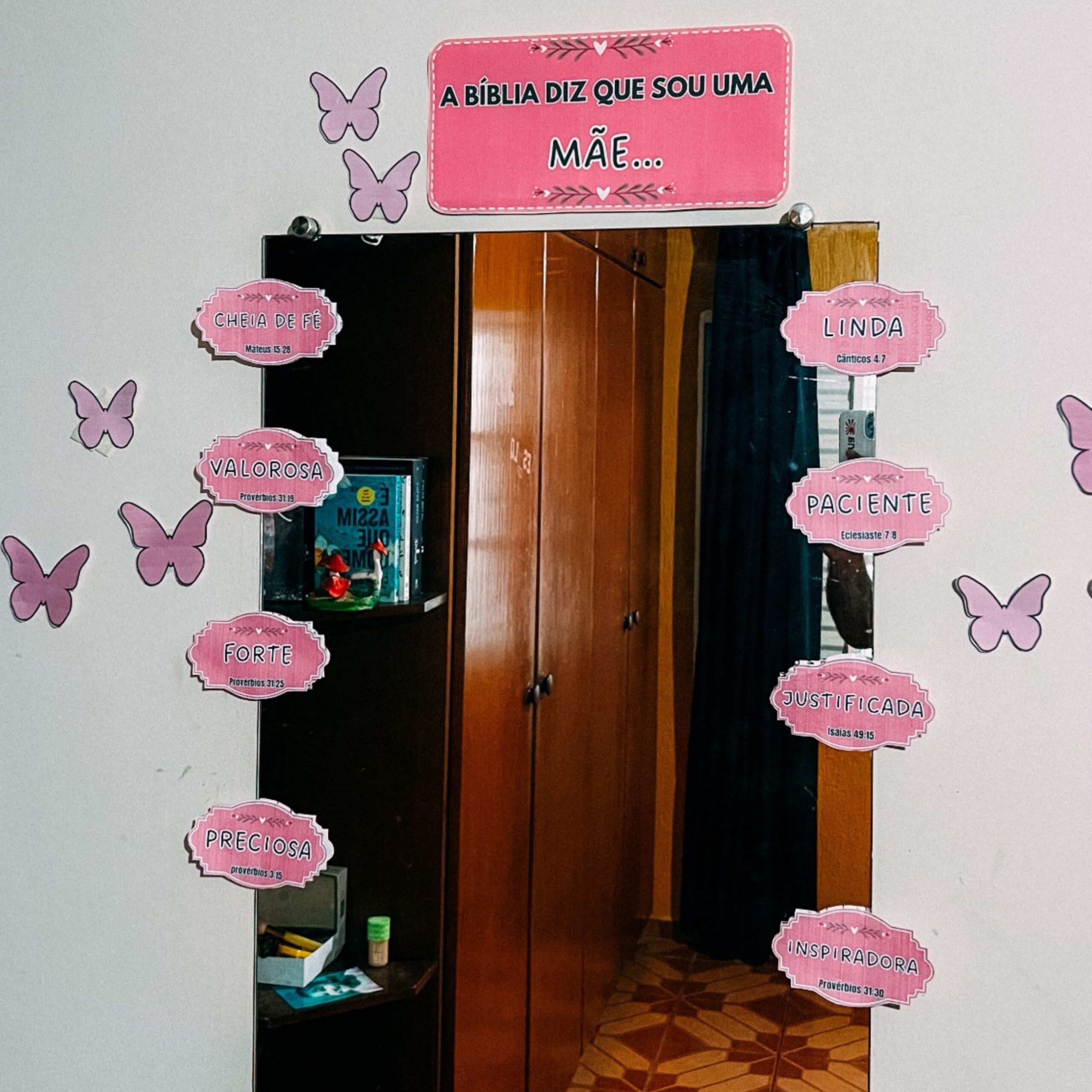Painel dia da mulher/mães: decoração – PDF para Imprimir — capa do material