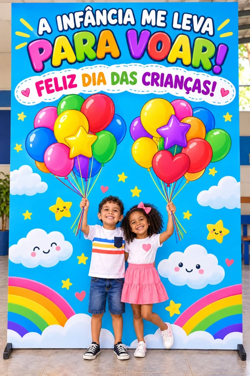 Painel Dia Das Crianças – “A Infância Me Leva Para Voar!” — amostra 2: Transforme a comemoração do Dia das Crianças em um… Painel Dia Das Crianças – “A Infância Me Leva Para Voar!” — amostra 2: Transforme a comemoração do Dia das Crianças em um…