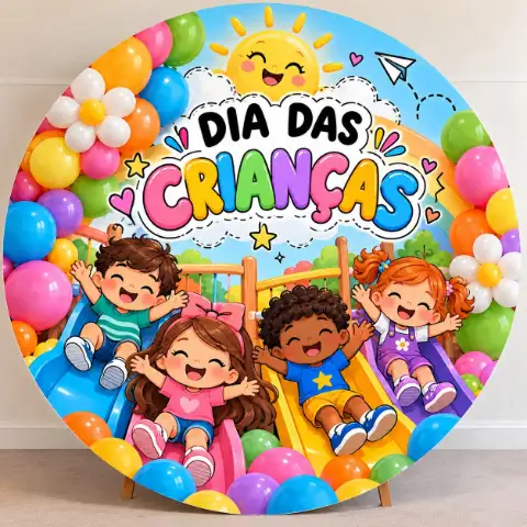 Painel dia das crianças — capa do material