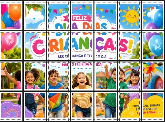 PAINEL DIA DAS CRIANÇAS PDF PRONTO PARA IMPRIMIR — amostra 1: Transforme a escola, creche, ou igreja em um espaço ainda… PAINEL DIA DAS CRIANÇAS PDF PRONTO PARA IMPRIMIR — amostra 1: Transforme a escola, creche, ou igreja em um espaço ainda…