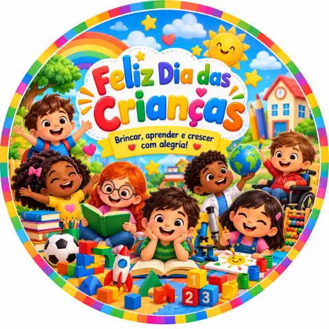 Painel Dia das Crianças PP - Educação Infantil em PDF — capa do material