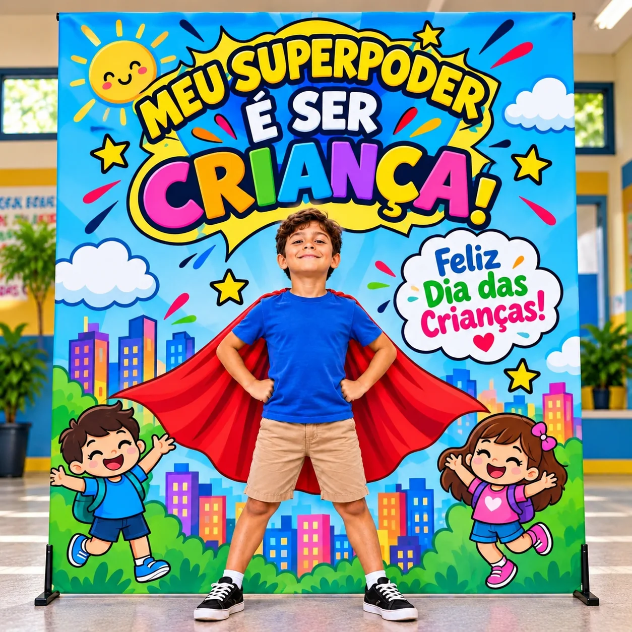 Painel Dia das Crianças – Super Poder | BNCC — Jogos pedagógicos para Educação Infantil: Uma proposta linda e divertida…