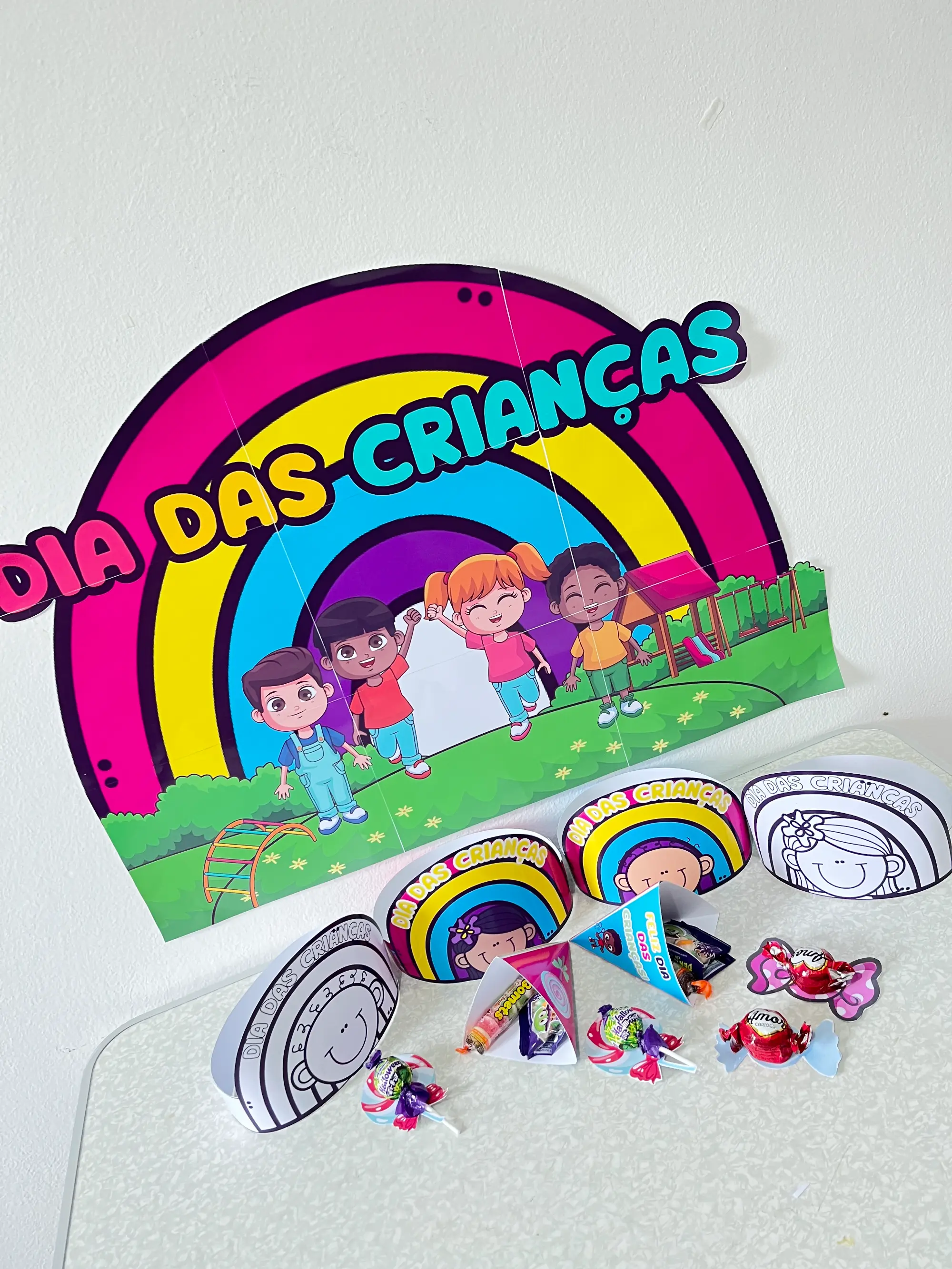PAINEL DIA DAS CRIANÇAS "Transforme o Dia das Crianças em pura magia! — Alfabetização para Educação Infantil: PAINEL DIA…