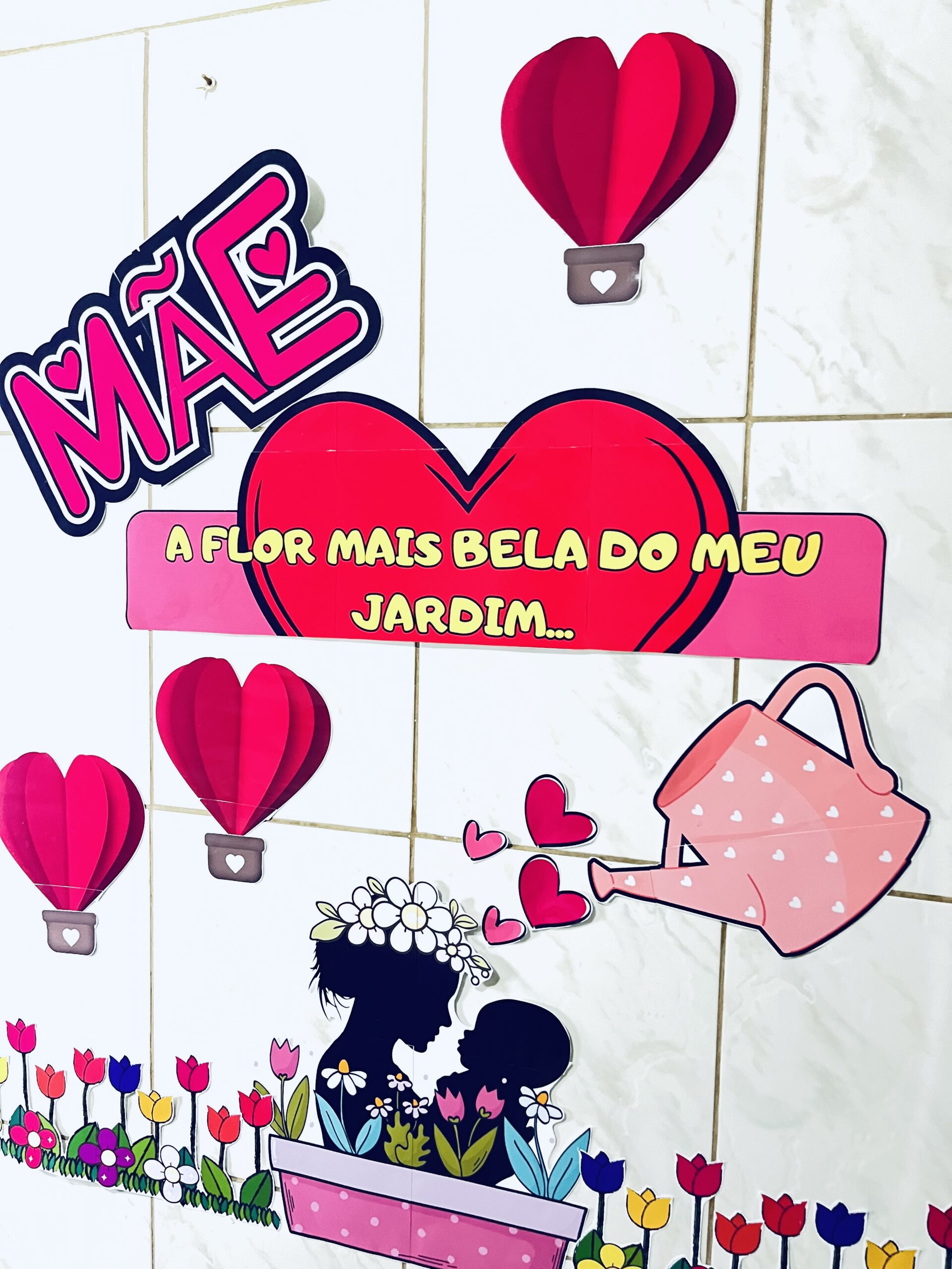 Painel dia das mães – Material Pedagógico — amostra 1: Sobre o PAINEL DIA DAS MÃES