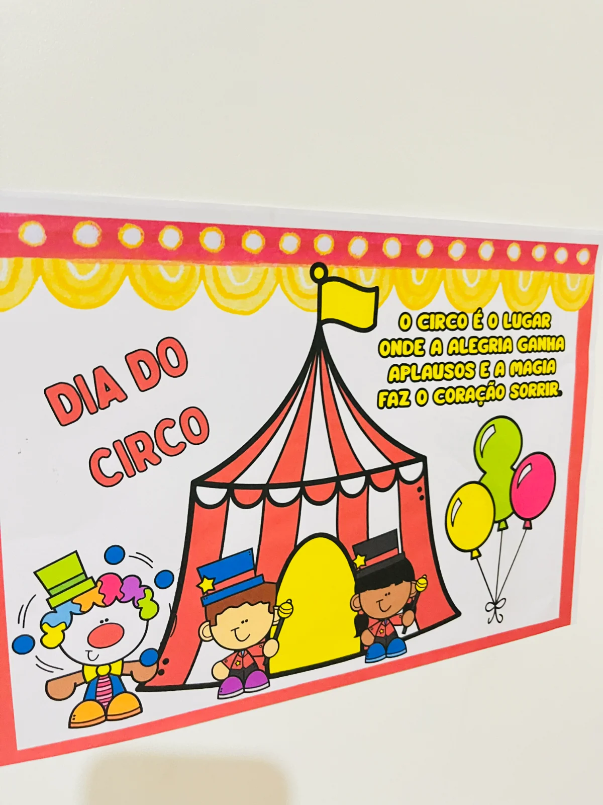 Painel Dia do Circo – Encante, Decore e Ensine com Alegria! — amostra 2: O Dia do Circo é uma oportunidade perfeita para…