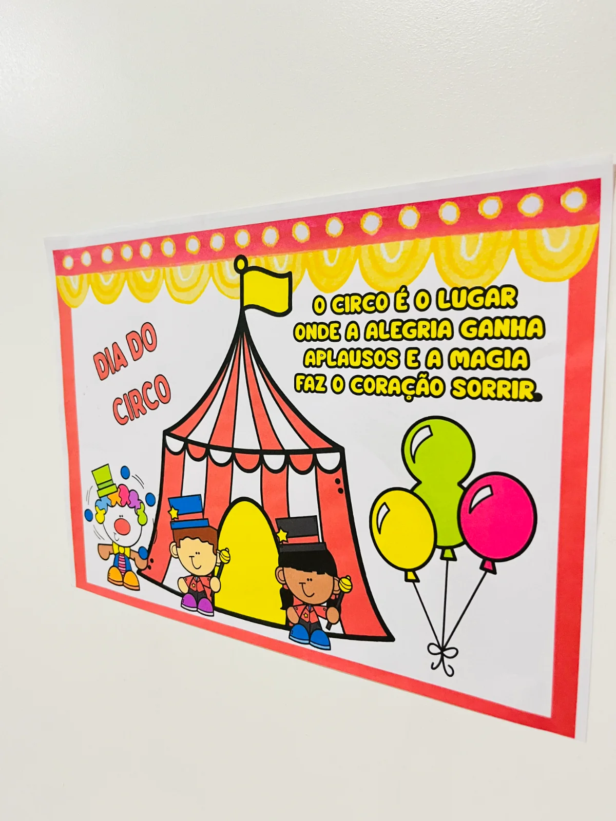 Painel Dia do Circo – Encante, Decore e Ensine com Alegria! — amostra 5: O Dia do Circo é uma oportunidade perfeita para…