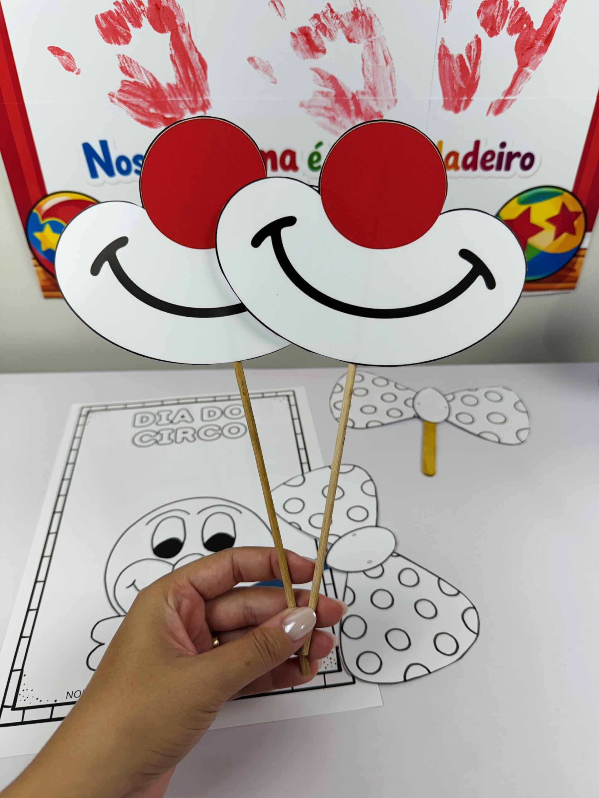 Painel dia do circo – PDF para Imprimir | Educação Infantil — amostra 4: Formato e entrega Painel dia do circo – PDF para Imprimir | Educação Infantil — amostra 4: Formato e entrega