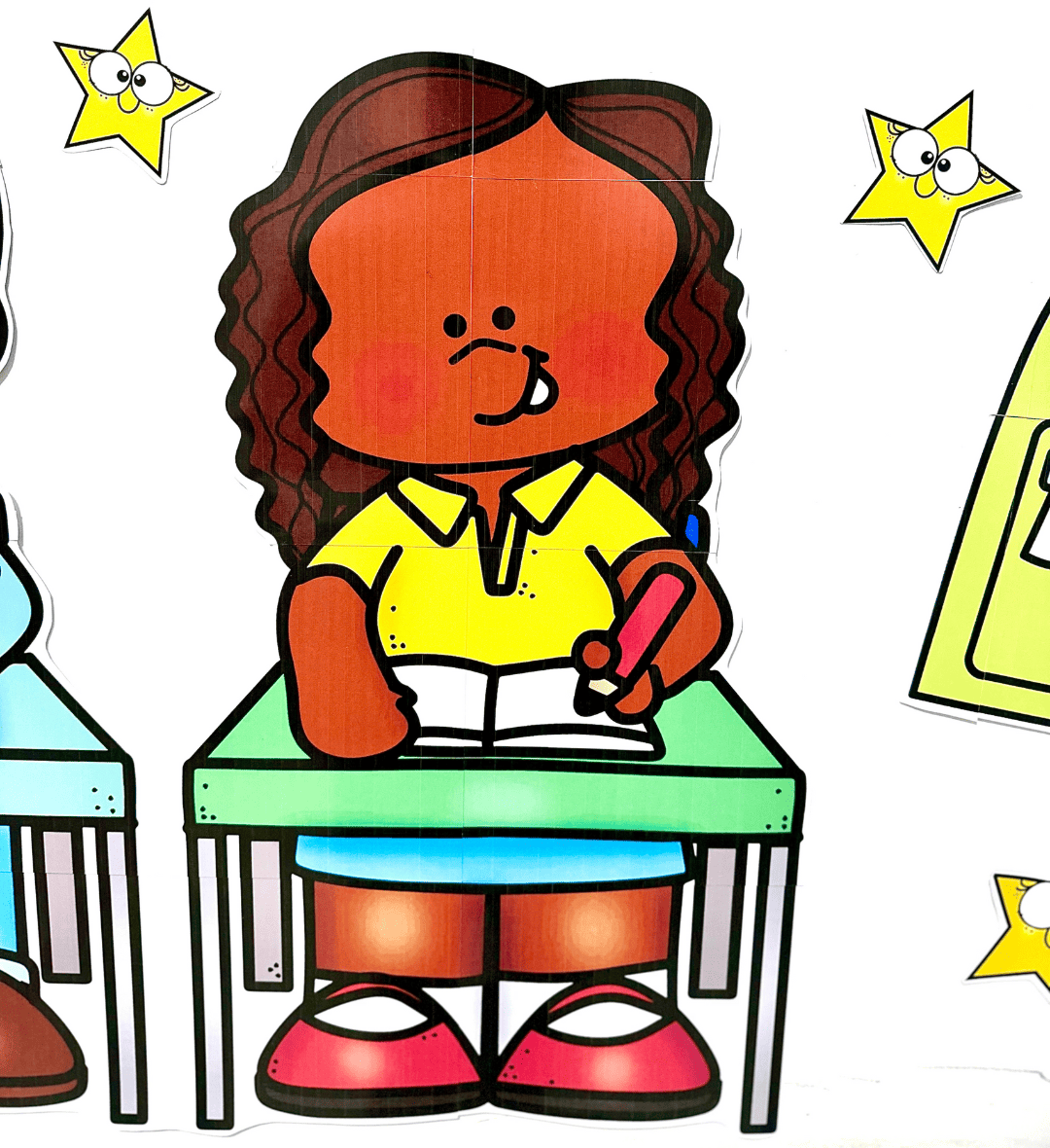 Painel Dia do Estudante: Ser Estudante para Imprimir — amostra 5: Celebre o Dia do Estudante com um painel decorativo e uma…