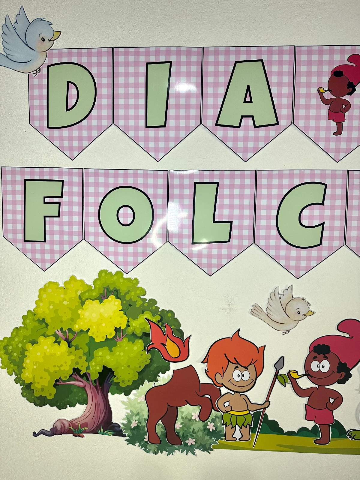 Painel Dia do Folclore - Pdf Ampliado – Atividade Pedagógica — amostra 2: Transforme a decoração da sua escola ou sala de…