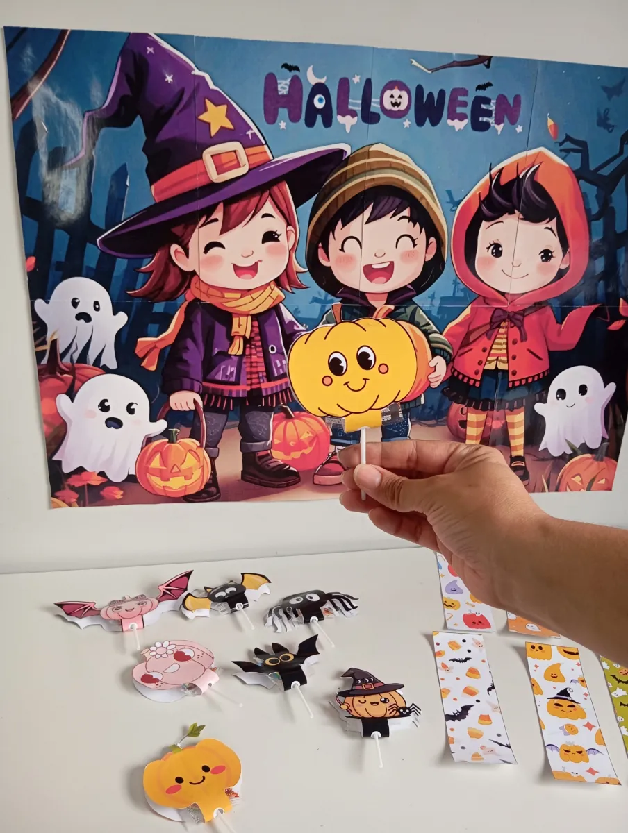 Painel Dia do HALLOWEEN + MIMOS — amostra 3: Prepare-se para deixar o Halloween da sua turminha ainda mais divertido