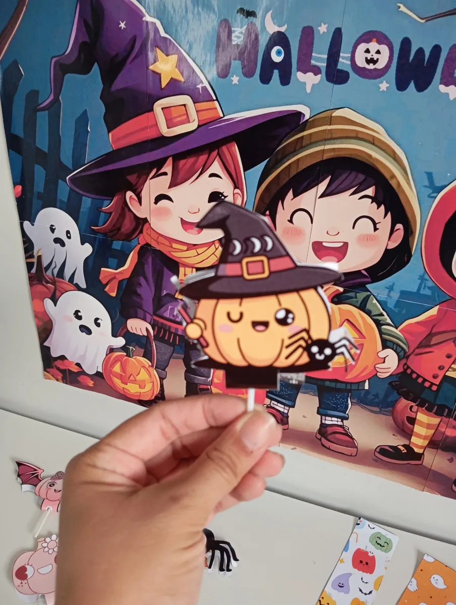 Painel Dia do HALLOWEEN + MIMOS — amostra 4: Prepare-se para deixar o Halloween da sua turminha ainda mais divertido