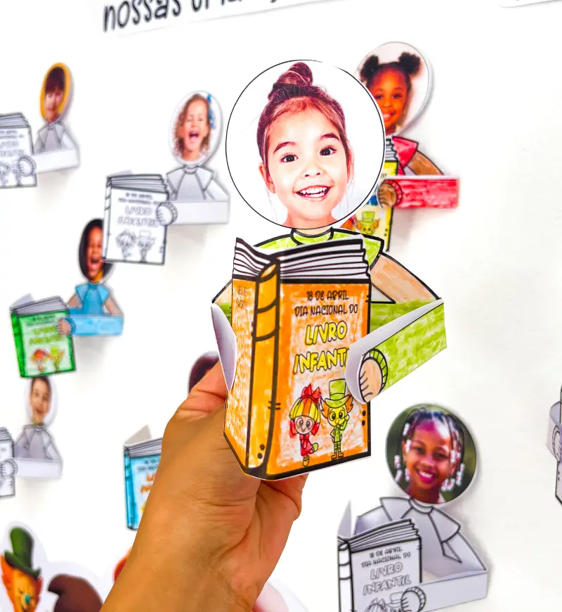 Painel Dia do Livro Infantil: atividade interativa em PDF — amostra 4: Para quem é indicado