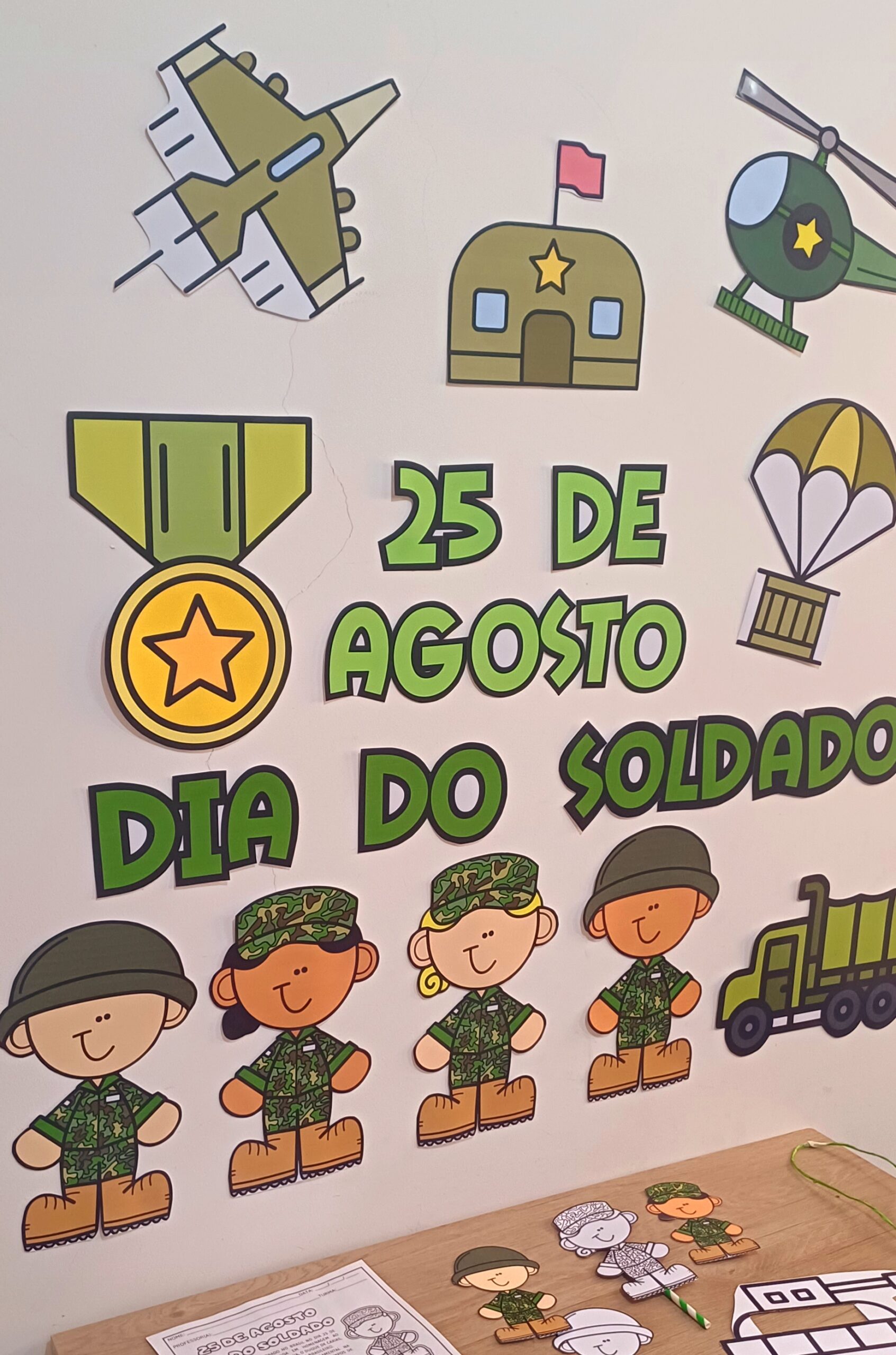 Painel dia do soldado – Material Pedagógico — amostra 1: Sobre o PAINEL DIA DO SOLDADO